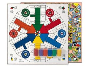 TABLERO PARCHIS DE MADERA PARA 6 JUGADORES / OCA | 8422878713868 | CAYRO GAMES | Llibreria La Gralla | Llibreria online de Granollers