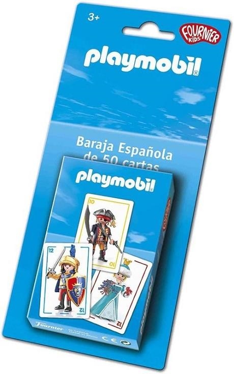 BARAJA ESPAÑOLA PLAYMOBIL | 8420707451912 | FOURNIER KIDS | Llibreria La Gralla | Llibreria online de Granollers