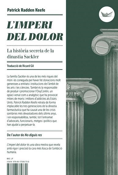 IMPERI DEL DOLOR, L' | 9788417339739 | RADDEN KEEFE, PATRICK  | Llibreria La Gralla | Llibreria online de Granollers