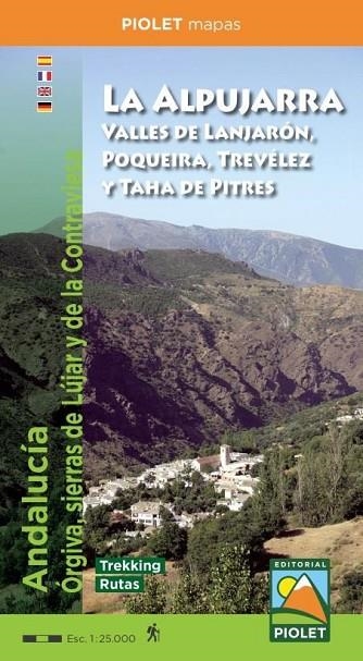 ALPUJARRA, LA. MAPA PIOLET 1:25000 | 9788412392616 | PIOLET,EDITORIAL | Llibreria La Gralla | Librería online de Granollers