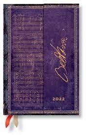 AGENDA PAPERBLANKS BEETHOVEN, SONATA Nº10 2022 S/V MINI APAISAT | 9781439779194 | DS7919-4 | Llibreria La Gralla | Llibreria online de Granollers