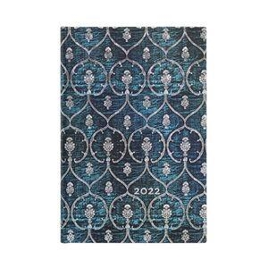 AGENDA PAPERBLANKS TERCIOPELO AZUL 2022 S/V MINI APAISAT | 9781439779200 | DS7920-0 | Llibreria La Gralla | Llibreria online de Granollers