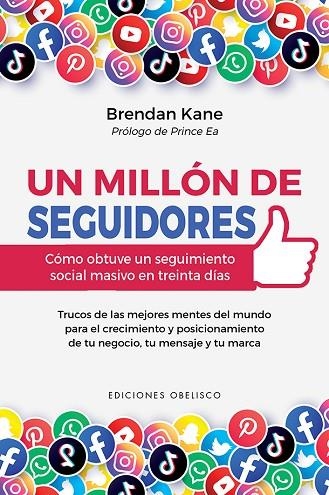 UN MILLÓN DE SEGUIDORES | 9788491116899 | KANE, BRENDAN | Llibreria La Gralla | Llibreria online de Granollers