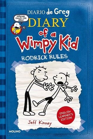 DIARIO DE GREG 2. RODRICK RULES. ENGLISH LEARNER'S EDITION | 9788427223547 | KINNEY, JEFF | Llibreria La Gralla | Llibreria online de Granollers