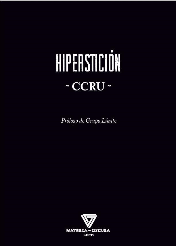 HIPERSTICIÓN | 9788494980596 | CCRU | Llibreria La Gralla | Librería online de Granollers