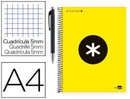 LLIBRETA ANTARTIK A4 120 FULLES GROC | 8423473644830 | 64483 | Llibreria La Gralla | Librería online de Granollers