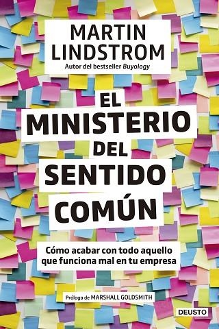 MINISTERIO DEL SENTIDO COMÚN, EL  | 9788423432806 | LINDSTROM, MARTIN | Llibreria La Gralla | Llibreria online de Granollers