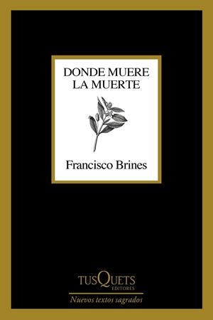 DONDE MUERE LA MUERTE | 9788411070188 | BRINES, FRANCISCO | Llibreria La Gralla | Librería online de Granollers