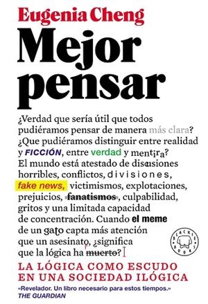 MEJOR PENSAR | 9788418733451 | CHENG, EUGENIA | Llibreria La Gralla | Llibreria online de Granollers