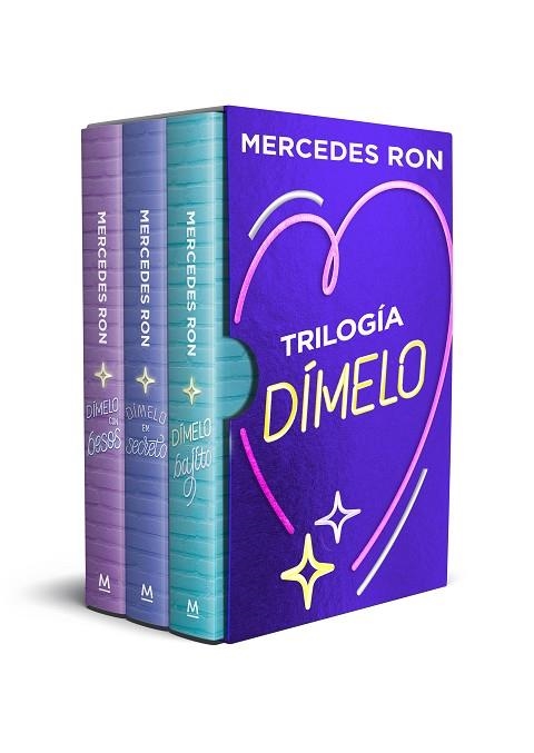 TRILOGÍA DÍMELO (PACK CON: DÍMELO BAJITO | DÍMELO EN SECRETO | DÍMELO CON BESOS) | 9788418798160 | RON, MERCEDES | Llibreria La Gralla | Librería online de Granollers