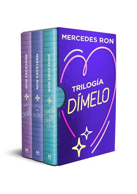 TRILOGÍA DÍMELO (PACK CON: DÍMELO BAJITO | DÍMELO EN SECRETO | DÍMELO CON BESOS) | 9788418798160 | RON, MERCEDES | Llibreria La Gralla | Llibreria online de Granollers