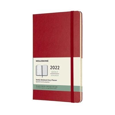 AGENDA MOLESKINE 2022 12 MESES SETMANAL L VERMELLA S. TAPA DURA | 8056420855777 | MOLEKSINE | Llibreria La Gralla | Llibreria online de Granollers