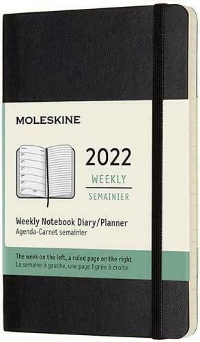 AGENDA MOLESKINE 2022 12 MESES SEMANAL L NEGRA TAPA BLANDA | 8056420855838 | MOLSKINE | Llibreria La Gralla | Llibreria online de Granollers