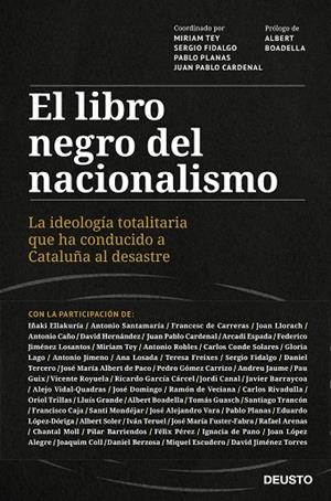 LIBRO NEGRO DEL NACIONALISMO, EL | 9788423433018 | TEY, MIRIAM/CARDENAL, JUAN PABLO/FIDALGO, SERGIO/PLANAS, PABLO | Llibreria La Gralla | Librería online de Granollers