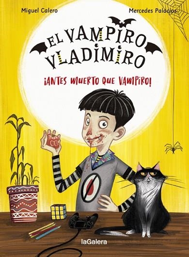 VAMPIRO VLADIMIRO 1, EL. ¡ANTES MUERTO QUE VAMPIRO! | 9788424670849 | CALERO, MIGUEL | Llibreria La Gralla | Llibreria online de Granollers