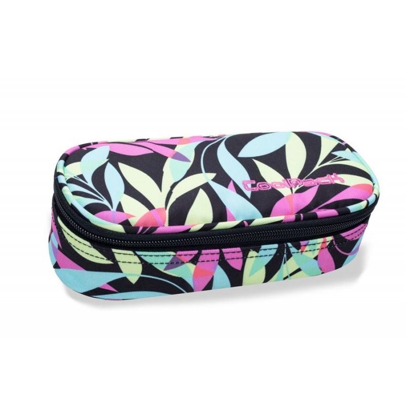 PORTATOT COOLPACK CAMPUS OVALAT PASTEL LEAVES | 5907620131181 | COOB62050 | Llibreria La Gralla | Librería online de Granollers
