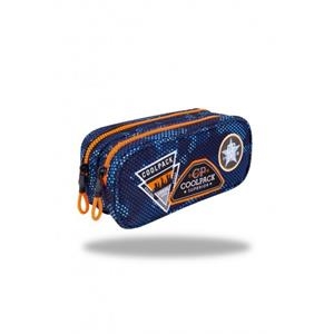 PORTATOT DOBLE OVALAT COOLPACK DUKE PARCHES BLUE | 5907620149551 | COOB65154 | Llibreria La Gralla | Llibreria online de Granollers