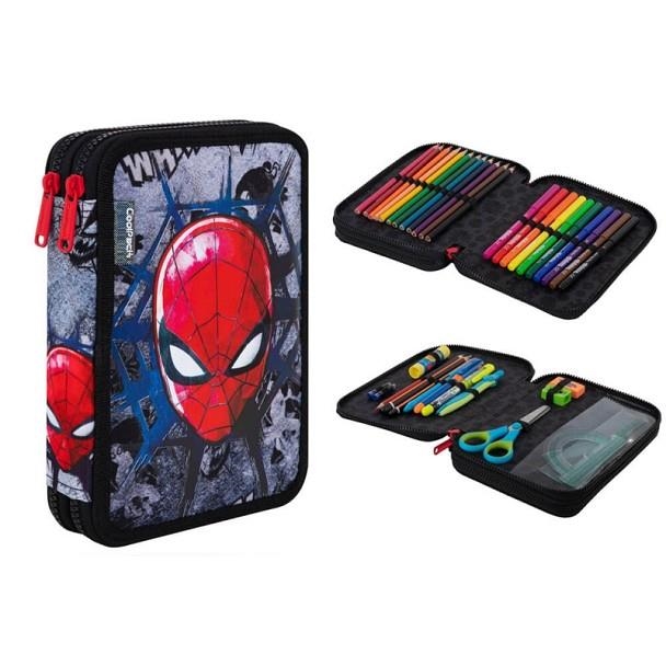 PLUMIER DOBLE COOLPACK SPIDERMAN | 5907620144853 | COOB77303 | Llibreria La Gralla | Llibreria online de Granollers
