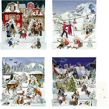 MINI CALENDARI D'ADVENT MONS A L'HIVERN (4 MODELS) | 4050003722719 | COOPENRATH | Llibreria La Gralla | Librería online de Granollers