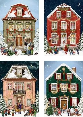 MINI CALENDARI D'ADVENT CASES VICTORIANES | 4050003715063 | COPPENRATH | Llibreria La Gralla | Librería online de Granollers