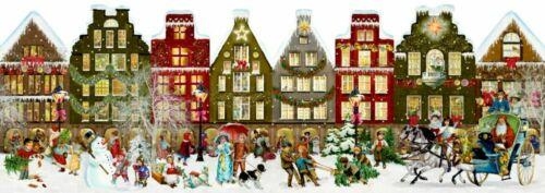 CALENDARI D'ADVENT DESPLEGLABLE CASES NOSTALGIQUES | 4050003923987 | COPPENRATH | Llibreria La Gralla | Librería online de Granollers