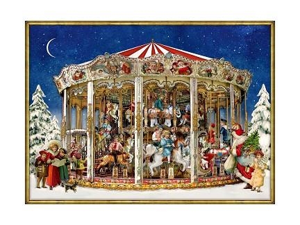 CALENDARI D'ADVENT CARROUSSEL NOSTALGIC | 4050003703008 | COPPENRATH | Llibreria La Gralla | Librería online de Granollers