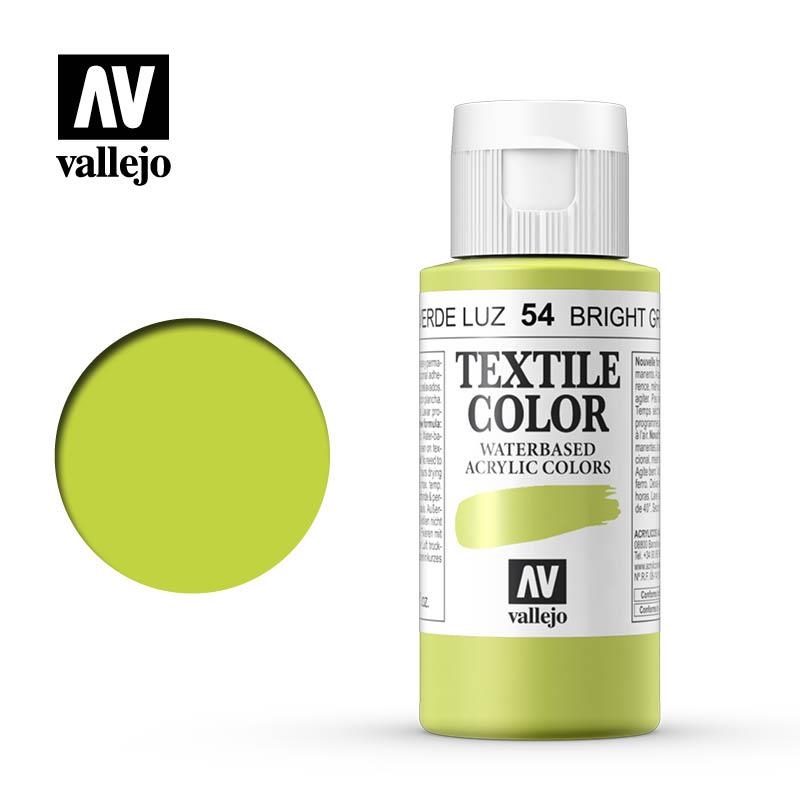 PINTURA TEXTILE VALLEJO 60ML VERD LLUM | 8429551400541 | VAL40054 | Llibreria La Gralla | Llibreria online de Granollers