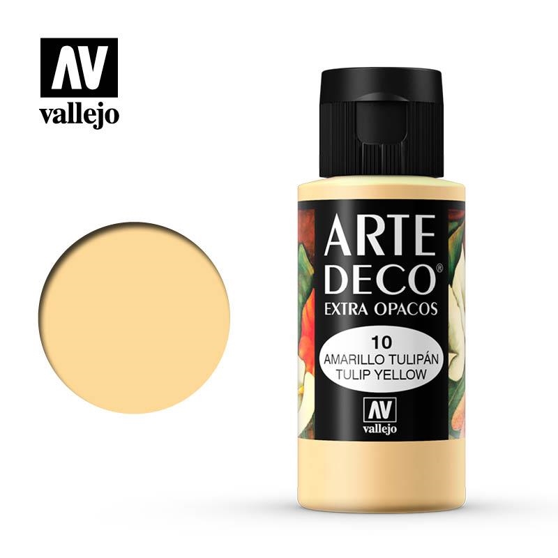 ART DECO VALLEJO 60ML 010 GROC TULIPA | 8429551850100 | VAL85010 | Llibreria La Gralla | Librería online de Granollers