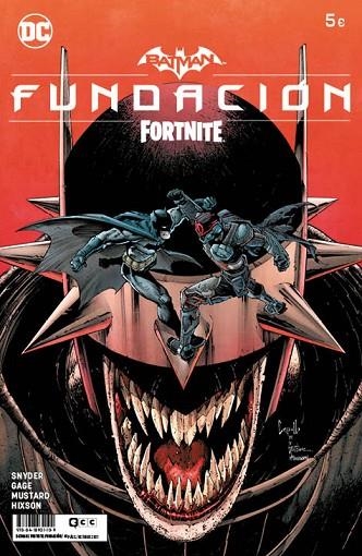 BATMAN/FORTNITE. FUNDACIÓN | 9788418931109 | GAGE, CHRISTOS N./MUSTARD, DONALD/SNYDER, SCOTT/HIXSON, JOSHUA | Llibreria La Gralla | Librería online de Granollers
