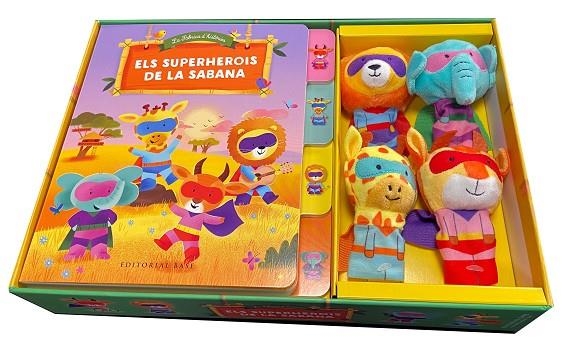 SUPERHEROIS DE LA SABANA, ELS . LA FÀBRICA D'HISTÒRIES | 9788418434518 | RIVÈRE, BENEDICTE/TAYLOR, DAN | Llibreria La Gralla | Librería online de Granollers