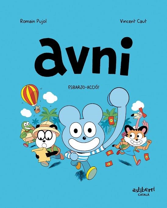AVNI 3. ESBARJO-ACCIÓ! | 9788418215810 | PUJOL, ROMAIN; CAUT, VINCENT | Llibreria La Gralla | Librería online de Granollers