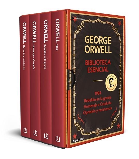 BIBLIOTECA ESENCIAL GEORGE ORWELL (ESTUCHE BOLSILLO) | 9788466357777 | ORWELL, GEORGE | Llibreria La Gralla | Llibreria online de Granollers
