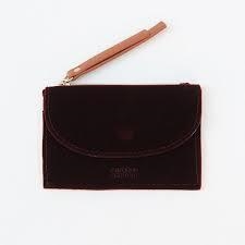 MONEDER TARGETER CAROLINE GARDNER VELLUT GRANATE | 5034931212053 | CCP107 | Llibreria La Gralla | Llibreria online de Granollers