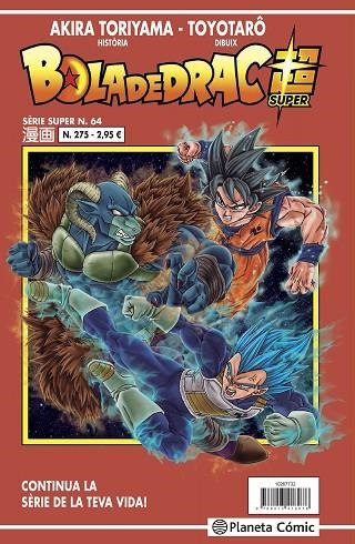 BOLA DE DRAC SÈRIE VERMELLA Nº 275 | 9788413417417 | TORIYAMA, AKIRA/TOYOTARÔ | Llibreria La Gralla | Llibreria online de Granollers