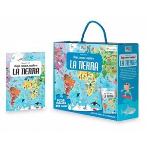 LA TERRA. VIAJA, CONOCE, EXPLORA. CON PUZZLE. EDIC. IL·LUSTRAT (CATALÀ) | 9788418127588 | M. GAULE | Llibreria La Gralla | Librería online de Granollers