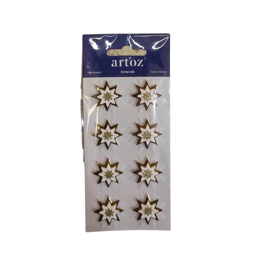 STICKER ARTOZ NADAL ESTRELLES DAURADES  | 7612450167887 | ART185500299 | Llibreria La Gralla | Llibreria online de Granollers