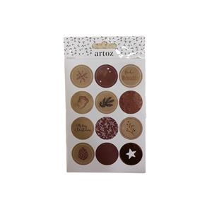 STICKER ARTOZ CHRISTMAS VERMELL | 7612450164893 | 185682-03 | Llibreria La Gralla | Llibreria online de Granollers