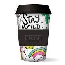 TASSA BAMBOO IDRINK 435ML UNICORNI | 8052877043224 | ITOID0103 | Llibreria La Gralla | Llibreria online de Granollers