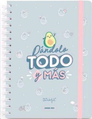 AGENDA 2022 MR WONDERFUL S/V DANDOLO TODO Y MAS | 8435460794398 | Llibreria La Gralla | Llibreria online de Granollers