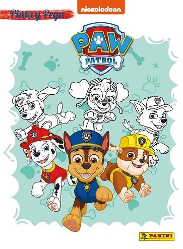 PINTA Y PEGA PAW PATROL | 9788427872103 | NICKELODEON | Llibreria La Gralla | Llibreria online de Granollers