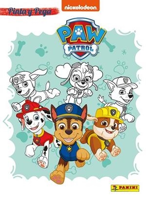 PINTA Y PEGA PAW PATROL | 9788427872103 | NICKELODEON | Llibreria La Gralla | Llibreria online de Granollers