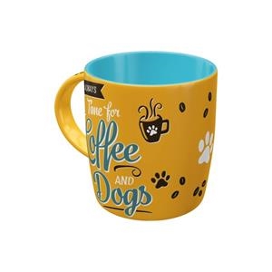 TASSA CERAMICA IT'S ALWAYS TIME FOR COFFEE AND DOGS | 4036113430485 | VV.AA | Llibreria La Gralla | Llibreria online de Granollers