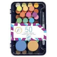 PALETA D'ARTISTA DJECO 50 AQUAREL.LES | 3070900097841 | TOP9784 | Llibreria La Gralla | Llibreria online de Granollers