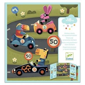 ENGANXINES DJECO COTXES REPOSICIONABLES | 3070900090736 | TOP9073 | Llibreria La Gralla | Llibreria online de Granollers