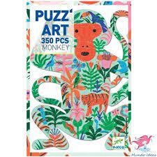 PUZZLE ART DJECO MONO 350 PECES | 3070900076570 | TOP7657 | Llibreria La Gralla | Librería online de Granollers