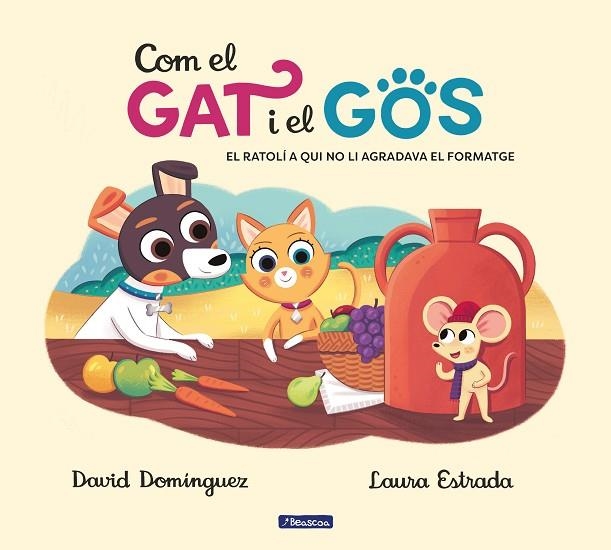 COM EL GAT I EL GOS 2. EL RATOLÍ A QUI NO LI AGRADAVA EL FORMATGE | 9788448858810 | DOMÍNGUEZ, DAVID; ESTRADA, LAURA | Llibreria La Gralla | Llibreria online de Granollers