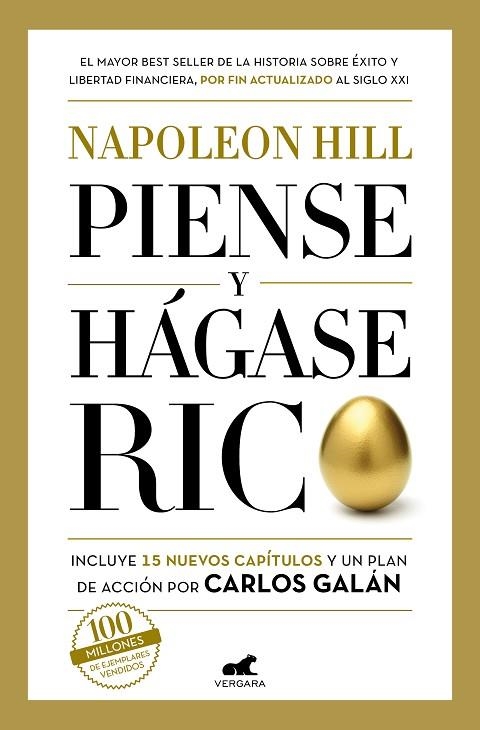 PIENSE Y HÁGASE RICO | 9788418620133 | HILL, NAPOLEON; GALÁN, CARLOS | Llibreria La Gralla | Librería online de Granollers