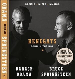 RENEGATS | 9788418404139 | SPRINGSTEEN, BRUCE | Llibreria La Gralla | Librería online de Granollers
