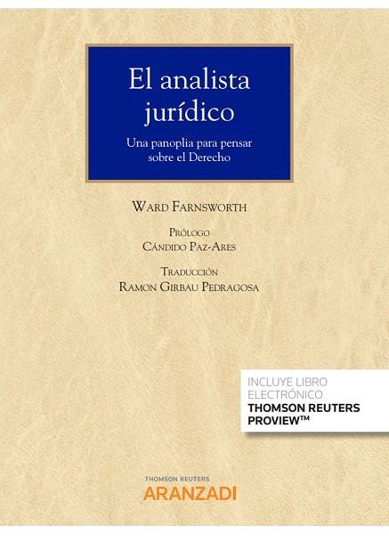 ANALISTA JURÍDICO (PAPEL + E-BOOK), EL | 9788413452982 | GIRBAU, RAMÓN | Llibreria La Gralla | Librería online de Granollers