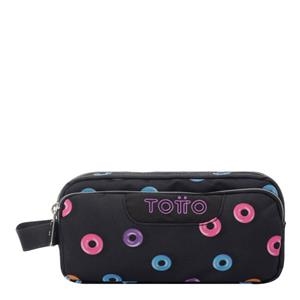 PORTATOT TOTTO AGAPEC NEGRE DONUTS | 7704758471657 | AC52ECO009-2120Z3CE | Llibreria La Gralla | Llibreria online de Granollers